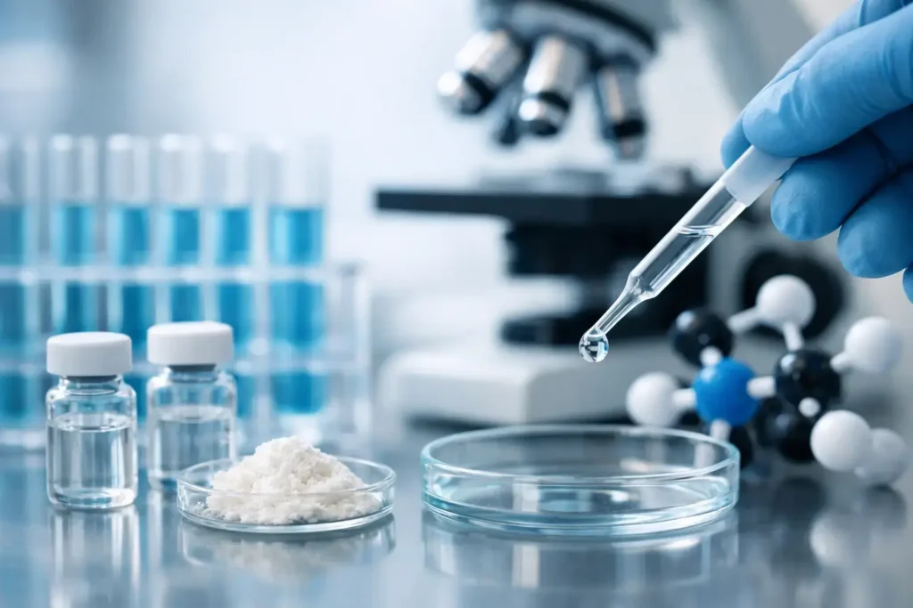 Wat betekent onderzoeksdoeleinden peptides?